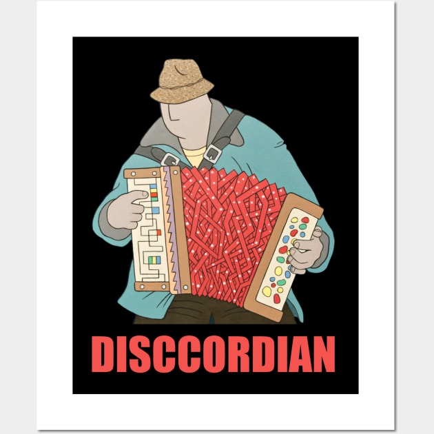 Disccordion Wall Art by RoseOfCorn